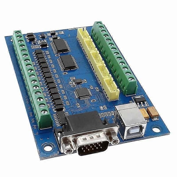 MACH3 USB CNC 5-akse 100KHz 12-24V Lineær Bevegelseskontrollkort STB5100 Breakout Board