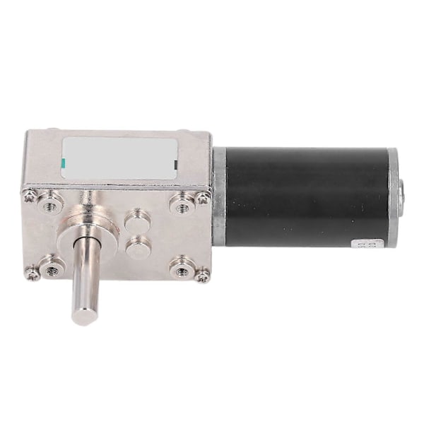 Mikro DC-vaihteistomoottori, itselukittuva, säädettävä nopeus, kulutusta kestävä kierukkavaihdemoottori DC24V 18W 0-5 rpm