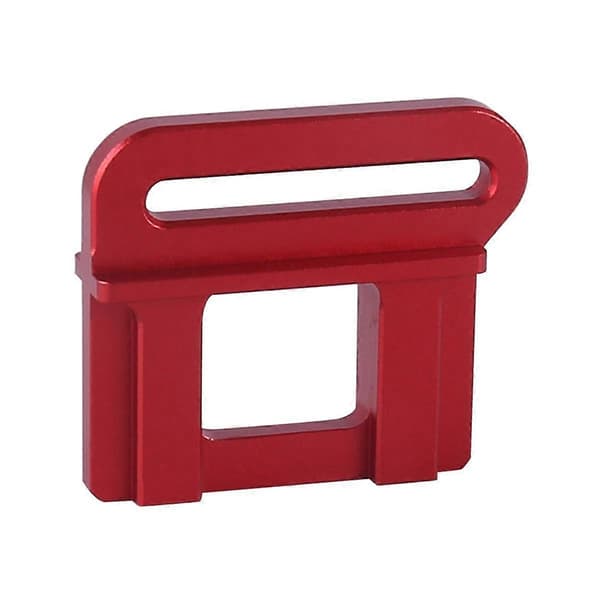 RC Bil Batteriholder til 1/8 Sledge MAXX6S RC Bil Opgraderingsdele Rød