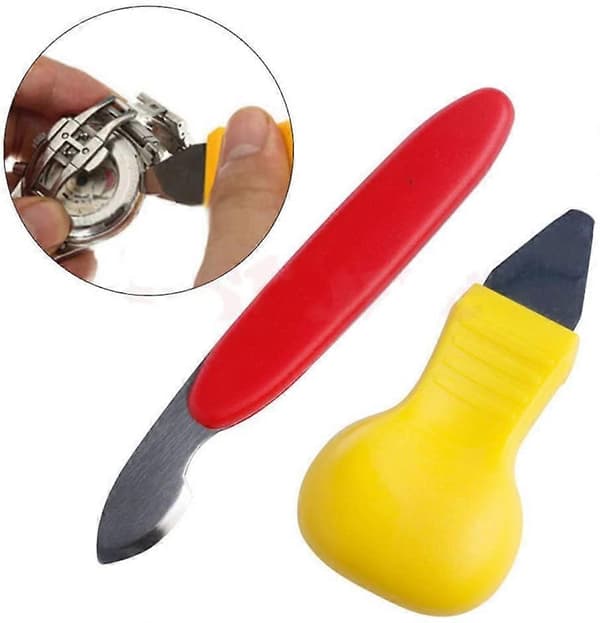Ur Bagside Dæksel Åbner Fjerner Kniv Urmager Reparationsværktøjssæt