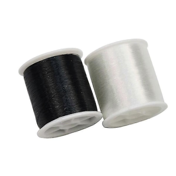 Högkvalitativ 100m Nylontråd Oelastisk Wire Armband Smycken Snöre Tråd DIY