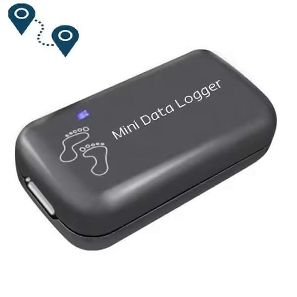 Mini GPS Data Logger Vandtæt GPS Tracker Logger til Kat Hund Kæledyr Sport Vandreture Rejsende Kortlægning Undersøgelse Navigation