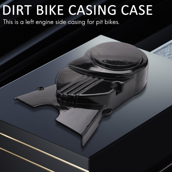 110cc 125cc 140cc Pit Dirt Bike Vänster Motor Stator Magneto Cover Case Svart