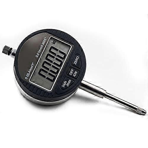 0,01 mm Digital Indikator - Digital Mätklocka - 0-25,4 mm Mätområde