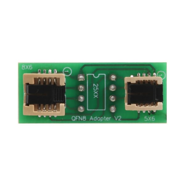 QFN8 /WSON8/MLF8/MLP8/DFN8 TIL DIP8 universal to-i-ett-sokkel/adapter for både 6*5MM og 8*6MM brikker