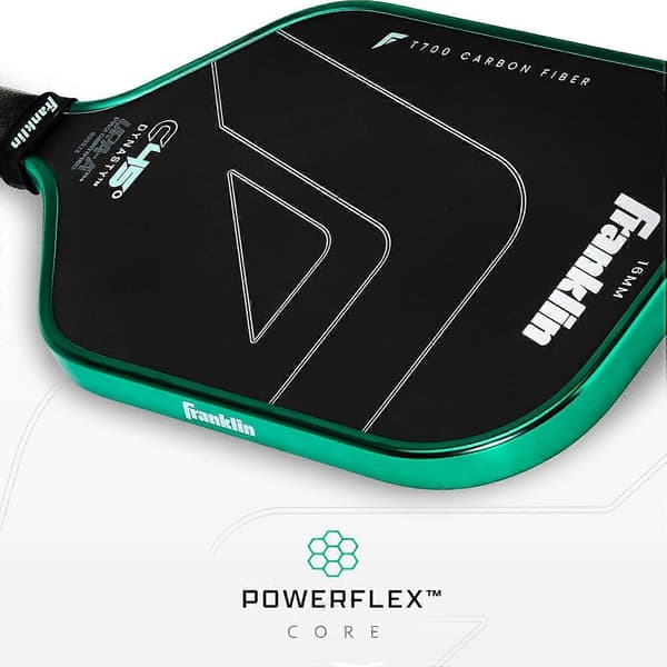 Pickleballracket i kolfiber, 16 mm proffscertifierat pickleballracket för avancerade spelare
