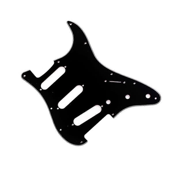Elektrisk Guitar Pickguard 3Ply SSS Single Coil til Strat Style Moderne Guitardele