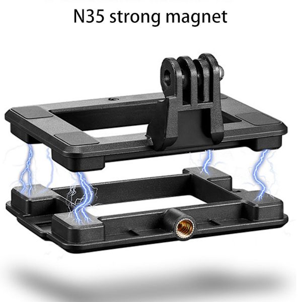 Magnetisk Holder Hængende Montering Adapter Til Go Pro Hero 10 9 360 Tilbehør