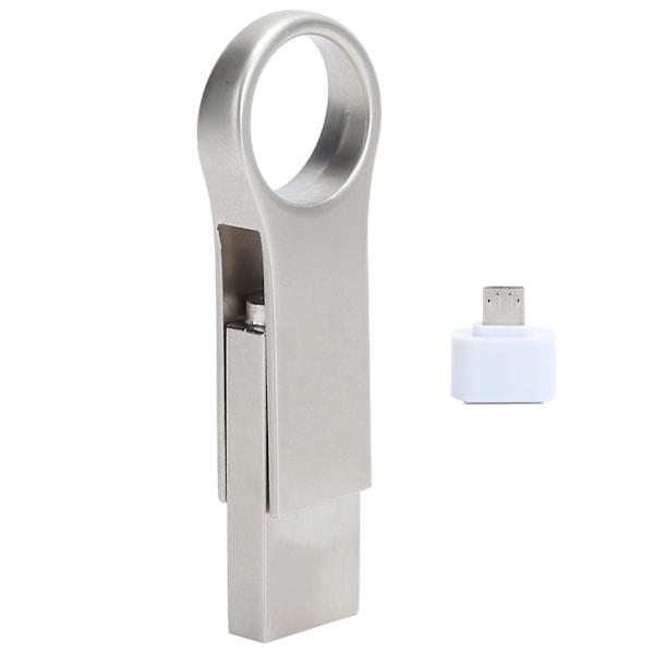 3-i-1 U Disk Nøkkelring Micro Minnebrikke OTG 256GB Datalagring Passer for Android-telefon