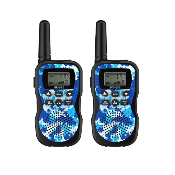 Walkie Talkies för Barn, Laddningsbara, Lång Räckvidd, Jul- och Födelsedagspresent, Vandringsutrustning, Campingspel, Leksaker