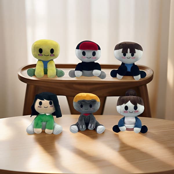 Blox buddies plyschleksak docka spel perifer docka docka D