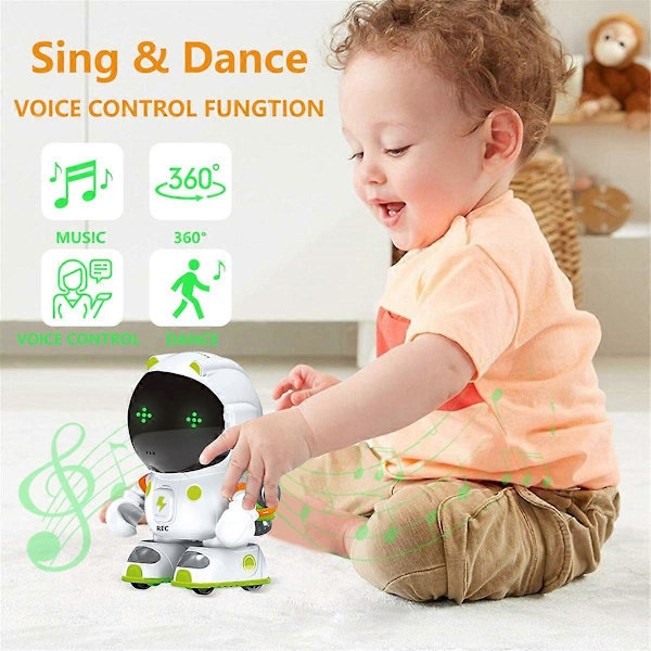 Smart Robot Tidlig Uddannelse Intelligent Space Robot Syngende Dialog Stemmestyring Touch Control Intelligente Robot Legetøj