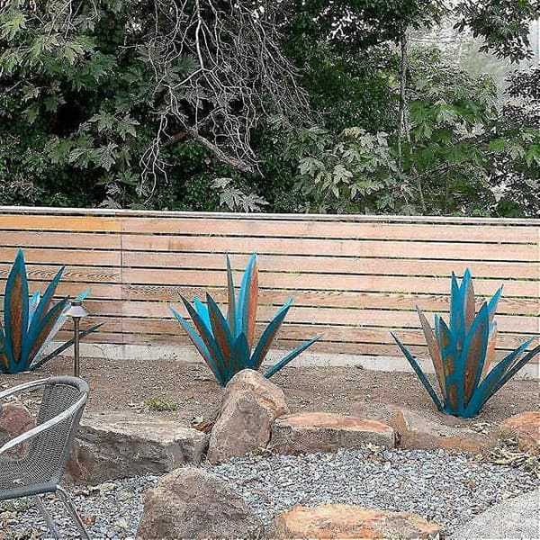 Rustik Metall Agave Växt Heminredning - 2st Tequila Skulptur