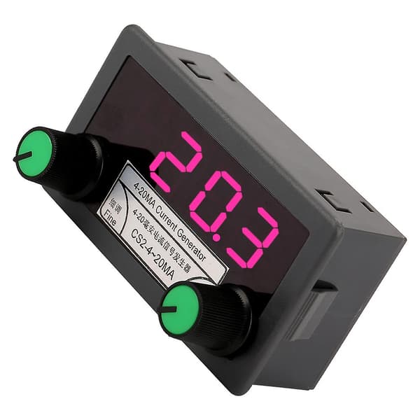 Digital Strøm Analog Signalgenerator - Grov/Finjustering, 4-20mA