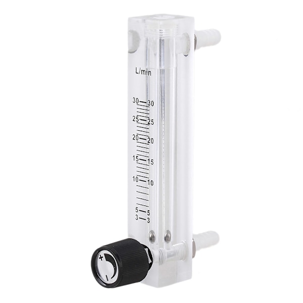 Lzq-7 Oxygen Flowmeter 3-30lpm Flowmåler med Ventil til Oxygen Luft Gas