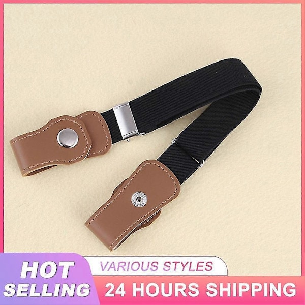 Elastiskt Bälte för Barn Spännefritt Lazy Belt Justerbart Jeansbälte För