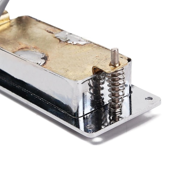 Chrome Silver Mini LP Gitarr Humbucker Pickup Förseglad Musik Reparationsdelar