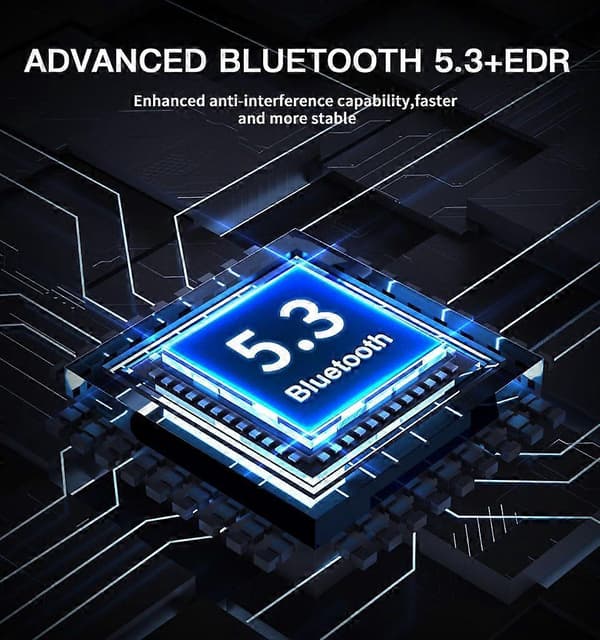 Zexmte 100M Bluetooth 5.3 Adapter USB Bluetooth 5.1 5.0 Dongle Sender Mottaker for Windows 11/10/8 Trådløs Mus Adaptador