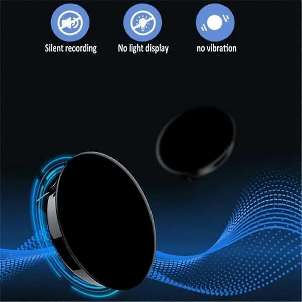 Digital Stemmeoptager Mini Broche Lydopptager Professionel Langdistance Stemmeoptager MP3 Pla
