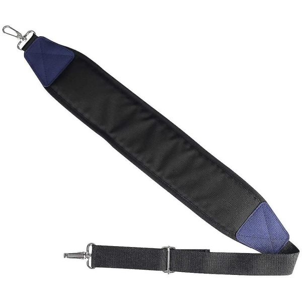 Justerbar golftaskerem, enkelt polstret justerbare stropper, Universal 1 stk, sort)