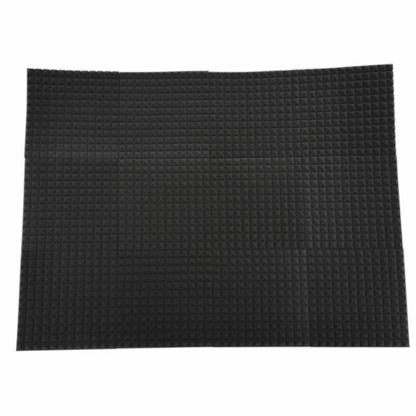 12 Pakk Pyramidformet Lyddempende Skum Lydtett Polstring Behandlingspanel For Bassisolasjon