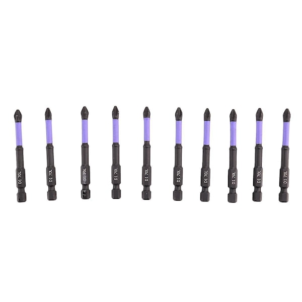 PH2 Magnetic Batch Head Crosses Screwdriver Impact Drill Bit Screw 70mm Non- Electric Screwdriver P