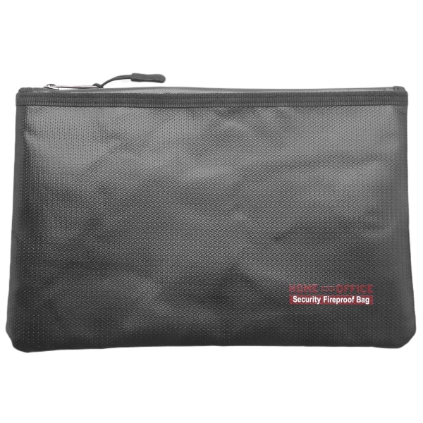 Portable Fireproof Waterproof Document Envelope File Folder Cash Pouch Fireproof Money Bag Safe Bag