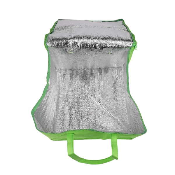Sammenfoldelig stor køletaske Bærbar madkageisoleret taske Aluminiumsfolie termoboks Vandtæt is