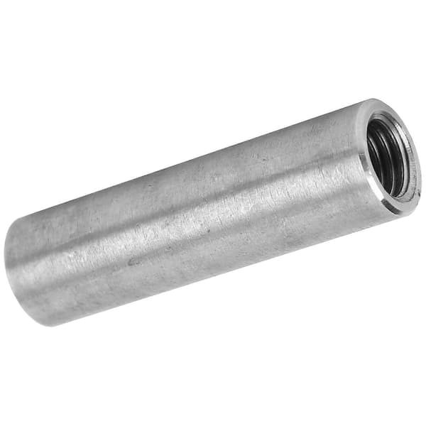 2 tommer M10 Gevindhylser Stang Rund Forbindelse 0,6 tommer Ydre Diameter Rustfrit Stål