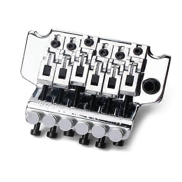 Gitarrbro Electric Guitar Tillbehör Dubbel Rockande Bro Vibrato System Dragsträngbräda Vib