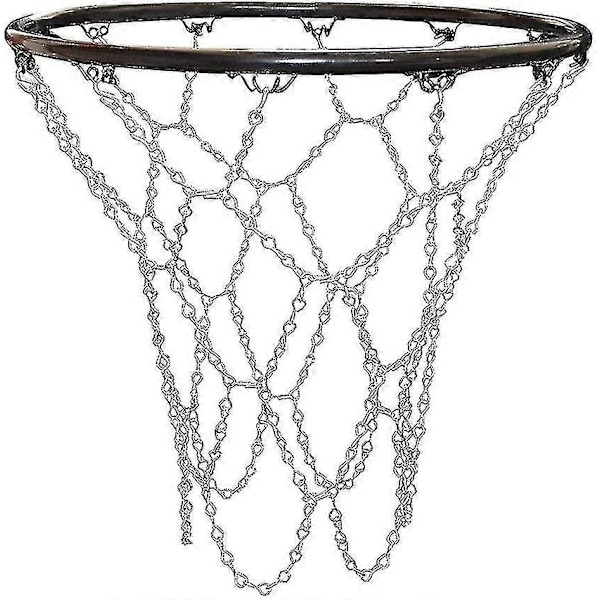 Basketballnett for utendørs bruk, erstatningsnett for basketball, basketballnett