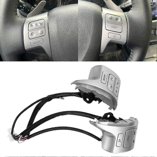 Multifunksjonsknapper for ratt, passer til Toyota Corolla 2007-2009