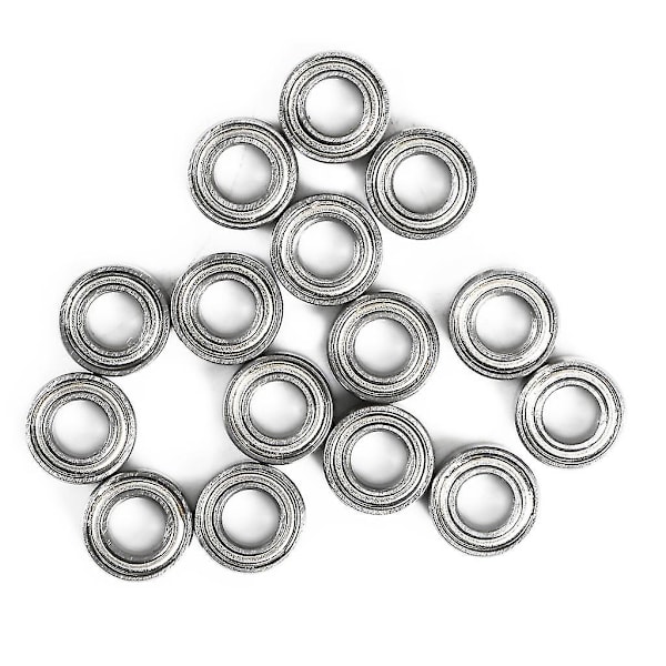 Kuglelejer Skateboardlejer Dobbelt Gummi Forseglet Miniature Dybe Riller