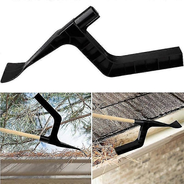 Takrennerenseverktøy, Takrennerenser, Skje og Spade for Rengjøring av Takrenner Blad Spade for Hageavløp