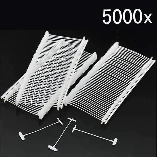 5000 x blanke kimble strips merkelapper reservedeler pris pinner merkelapper pinner for merkepistol, 50 mm lengde