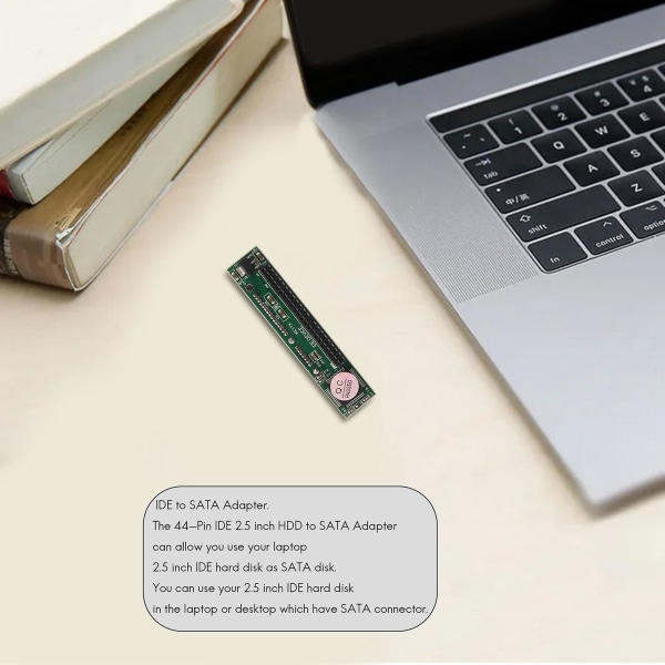 2,5 tommers id-til-sata-adapter, konverter bærbar 44-pinners hann-id Pata HDD-harddisk Ssd til en serie