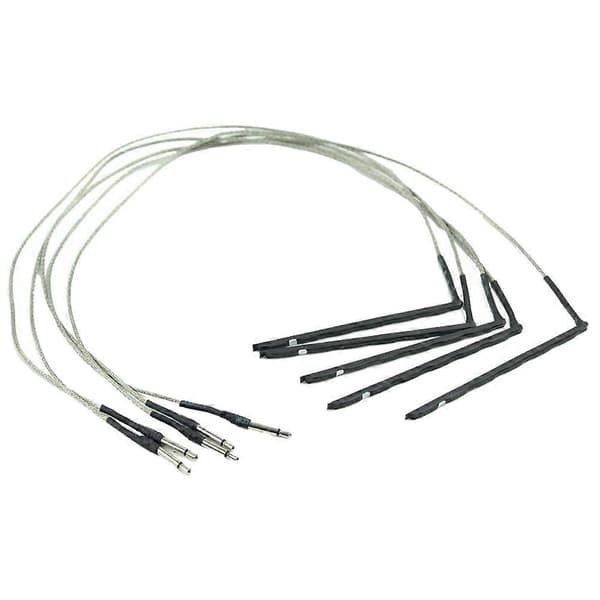 5 st Flexibla Akustisk Gitarr Transducer Känslighet Piezo Bro Pickup Kabel