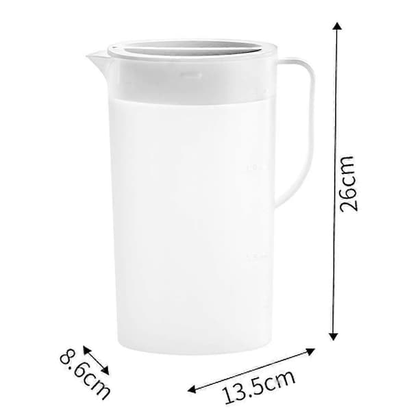Plastkanna för kylskåpsdörr, plastbehållare med lock