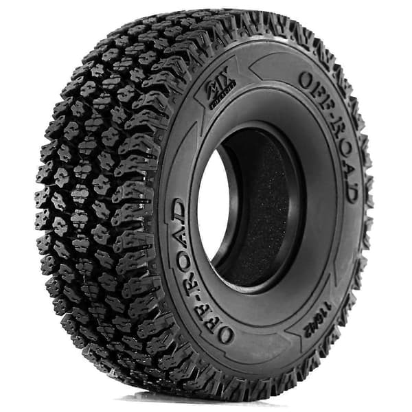 Kumirengaspyörä 1/10 RC Crawler -autoihin