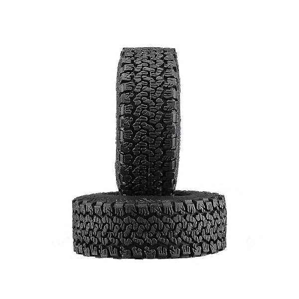 4 stk 58mm 1.0 Tommers Supermykt Dekk For 1/18 1/24 Rc Crawler Bil Axial Scx24 Ax24 Trx4m Fms Fcx24