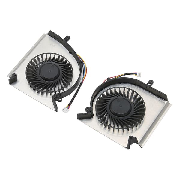 CPU GPU Kylfläkt för MSI GE75 GP75 GL75 Lågt Ljud Låg Strömförbrukning Effektiv Värmeavledning CPU GPU Fläkt