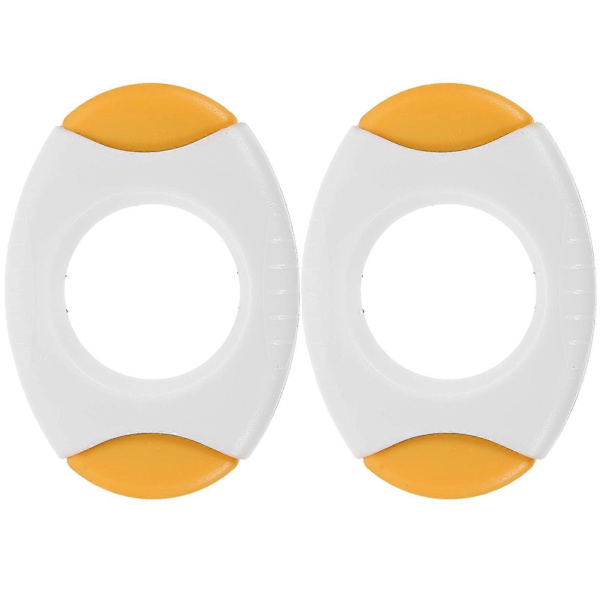 2 stk. Eggeskallkuttere Kokt Eggkutter Topper Kutter Eggknekkertopper Eggeskallfjerner