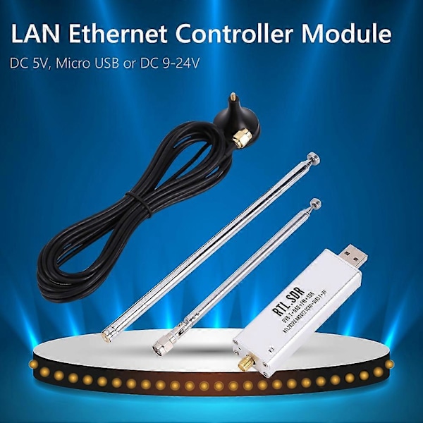 For RTL-SDR Blog RTL SDR V3 R820T2 RTL2832U 1PPM TCXO SMA RTLSDR Programvaredefinert Radio med Multipu