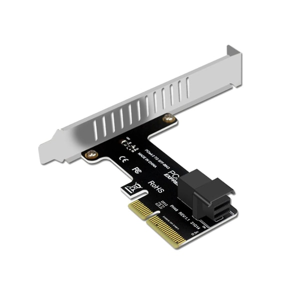 Pcie To Sff 8643 4x/8x Adapter Card 2 U.2 Port Card Til Nvme Ssd Converter Hard Disk Expansion Card