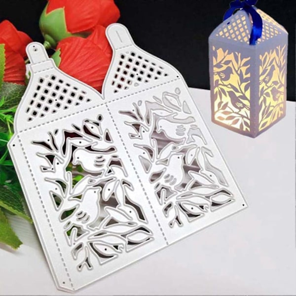 Fuglebur Formet Skæreform Stenciler til DIY Scrapbooking Album Papir Kort Håndværk mengxi
