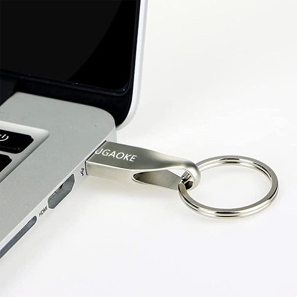 256GB 512GB 1TB 2TB AUGAOKE HS228 U-disk Hög hastighet Dataöverföring Vattentät USB 3.0 Flash-enhet Bilminne Rod
