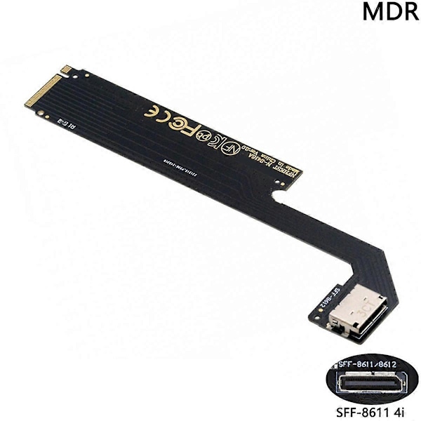 PCI-E 3.0 4.0 M.2 M-Key - Oculink SFF-8611 SFF-8612 -isäntäsovitin 2024 ThinkBook 16+ AMD8845 Ex:lle