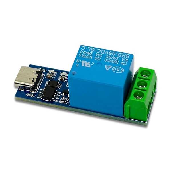 TPYE-C Interface LCUS-1 USB Relæmodul USB Intelligent Kontrol Switch Seriel Port Relæ