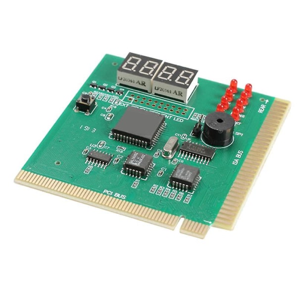 4-siffrig LCD-display PC-analysator Diagnostisk kort Moderkort POST-testare Datoranalys PCI-kort