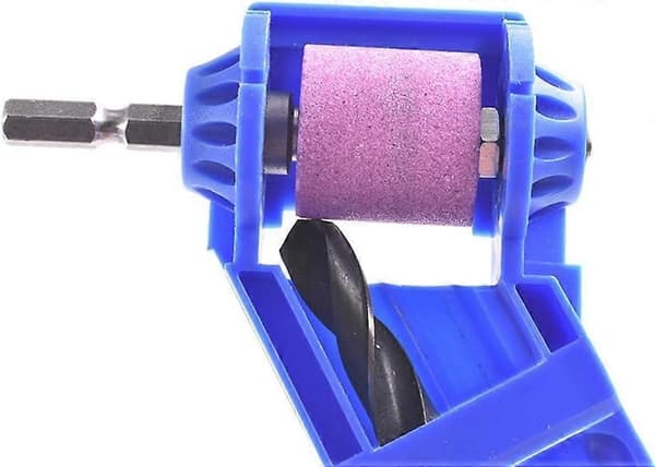 2 stk. Drill Bit Sharpener, Korund Drill Bit Sharpener, Bærbar Drill Bit Slipeverktøy